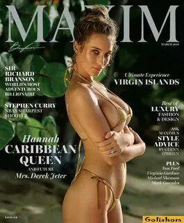 Засветы голышом: Ханна Дэвис в журнале Maxim - 11.09.2018