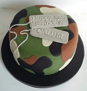 Army Cake docrafts.com Army cake, Army birthday cakes, Camo 