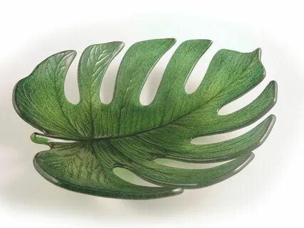 Monstera Leaf Casting Mold Special Order Floral Delphi Glass