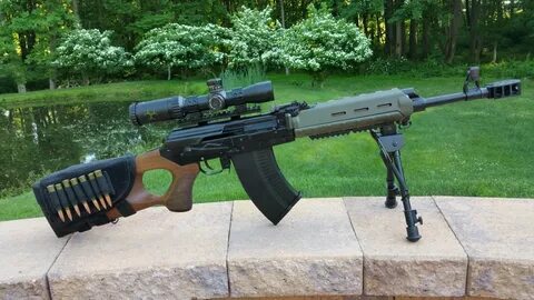 VEPR 7.62x54r 16" Barrel AK Battle Rifle Review - YouTube
