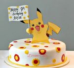 27+ Wonderful Photo of Pikachu Birthday Cake - davemelillo.c