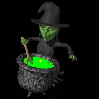 Witch Stirring Pot Blk GIF Gfycat