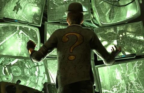 Arkham City Riddler - Riddler Trophies Batman Arkham City Wi