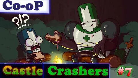 Castle Crashers - Кукурузный монстр и Очаровательная медуза 