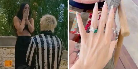 See Megan Fox's Engagement Ring From Machine Gun Kelly