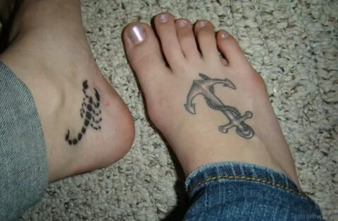 35 Fancy Scorpion Tattoos On Foot - Tattoo Designs - Tattoos