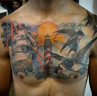 50 Amazing Ship Tattoos You Won't Believe Are Real - TattooB