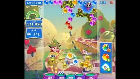 Bubble Witch Saga 2 Level 1000 - NO BOOSTERS - YouTube