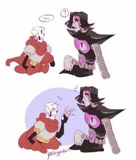 Пин на доске Mettaton x Papyrus