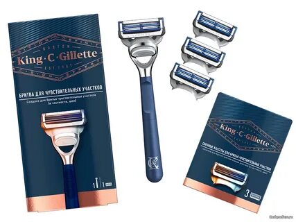 Новые бритвы Gillette - King C. Gillette - Cash-Parfum.ru