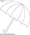 Free Umbrella Pattern Umbrella craft, Umbrella, Umbrella col