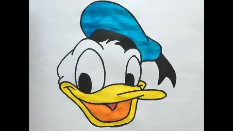 HOW TO DRAW DONALD DUCK - YouTube