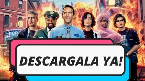 Descarga Free Guy Subtitulada al español / Ryan Reynolds / J
