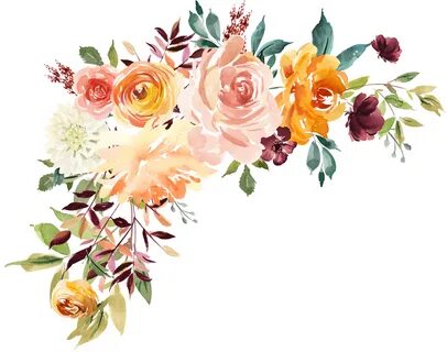 Watercolor Flower Background, Free Watercolor Flowers, - Flo