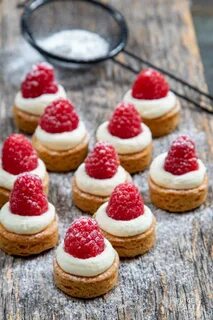 Cheesecake friandises met frambozen - recept Recept in 2020 