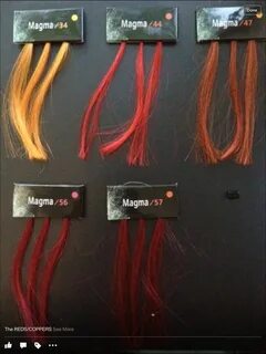 Magma by Wella textile dyes lift and deposit all-in-one Aved
