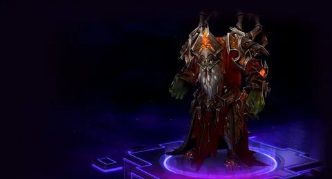 Skins of Gul'dan Psionic Storm - Heroes of the Storm