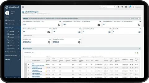 Infrastructure Assessment Tool IT Inventory Assessment Cloud