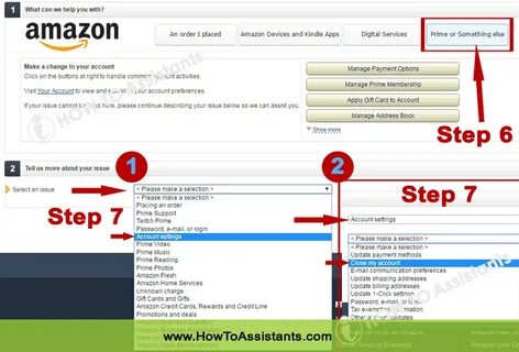 How To Delete Your Amazon Account / How to delete your accou