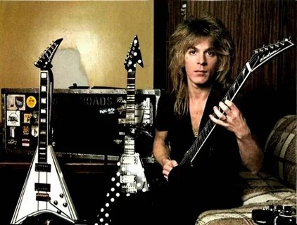 RANDY-RHOADS ozzy osbourne heavy metal randy rhoads guitar w