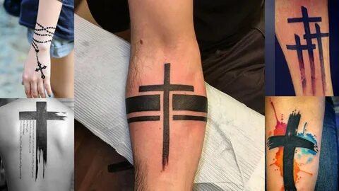 A Collection Of Designs Of Unique Cross Tattoos