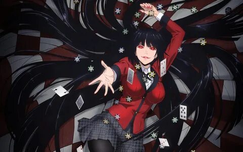 обои : Kakegurui, Jabami Yumeko, Аниме девушки 1920x1200 - E