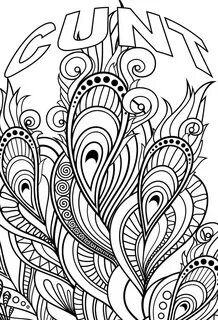 Free Printable Coloring Pages For Adults Only Swear Words - 