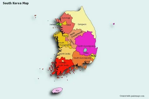 Sample Maps for South Korea