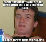When statists buy weed.