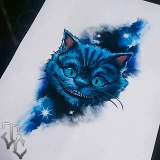 Cheshire Cat tatoo Bear character design, Tattoo design draw