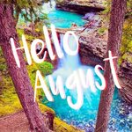HELLO AUGUST!! discovered by Kandra on We Heart It