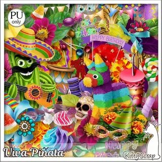 Bribri62-Scrap: Kit Viva Pinata de Kittyscrap