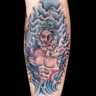 Neptune Tattoo by Duffy Fortner Tattoos, Neptune, Duffy