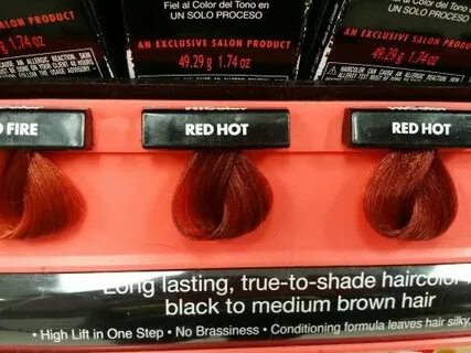 L'Oréal Red Hot Hair Permanent Dye Loreal, Hair beauty, Beau