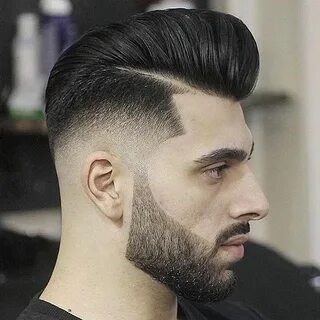 Pin by Marti on BEARD&HAIR Mens hairstyles pompadour, Fade h