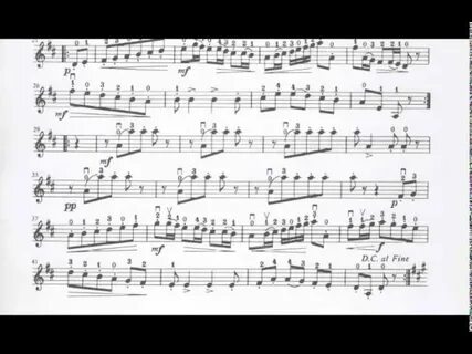 Minuet Boccherini violin sheet music Chords - Chordify