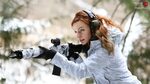 redhead, Women, Women With Guns, Weapon, Gun Wallpapers HD /