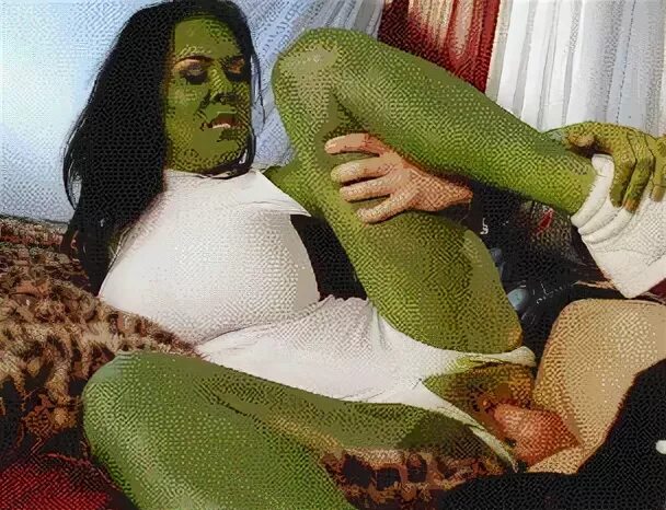 Chyna She Hulk fuck - strongerbuddy