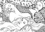Coloring Book Girls Naked - Sexy Housewives