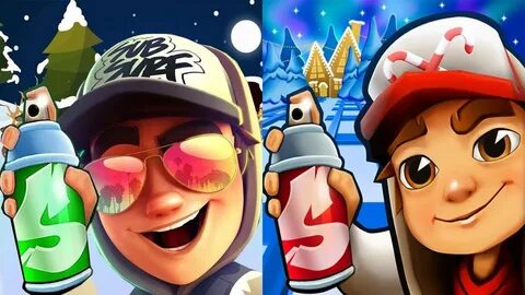 Subway Surfers Christmas 2021 North Pole JAKE vs 3D JAKE Sub