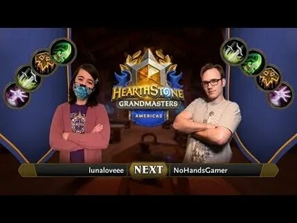 lunaloveee vs NoHandsGamer 2021 Hearthstone Grandmasters Ame