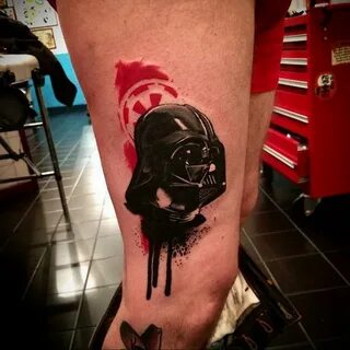 фото тату Дарт Вейдер 04.02.2020 № 1136 -darth vader tattoo-