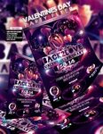 PSD Valentines Day Party Flyer Template DOWNLOAD FULLY EDI. 