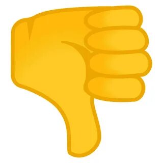 Thumbs down emoji clipart. Free download transparent .PNG Cr