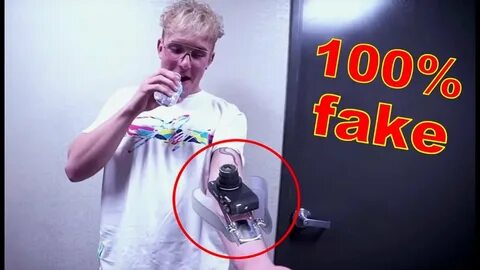 Proof Jake Paul's $300,000 Arm Is FAKE - YouTube