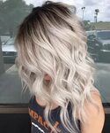 Short blonde waves Blonde hair with highlights, Hair styles,
