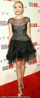 Peyton List looked fabulous in a see-through number. Fashion