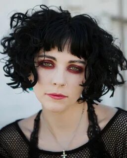 Heather Baron Gracie - The Fader Punk girl hair, Goth hair, 