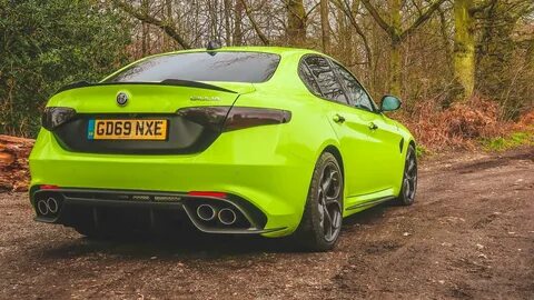 I Drive The 6 Underground Green Alfa Romeo Giulia Quadrifogl