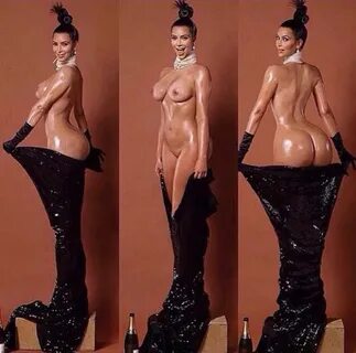 Fotos de nu frontal de Kim Kardashian derrubam a Internet Ma